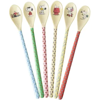Rice Melamin Lattelöffel Snoopy 6er, L 22.5 B 3 cm