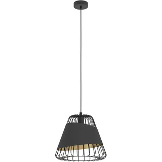 EGLO Austell 1-flg. 36 cm schwarz, gold