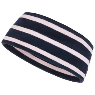 modAS Stirnband Unisex 2535 Kopfband Maritim Kinder und Erwachsene zweilagig Baumwolle Streifen & Unifarben, leichter Tragekomfort, Formstabil & Pflegeleicht blau|rosa 1 - bis 48 cm Kopfumfang (Kleinkind)