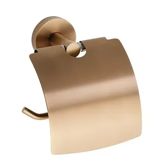 Brillantbad Papierrollenhalter Messing Gold