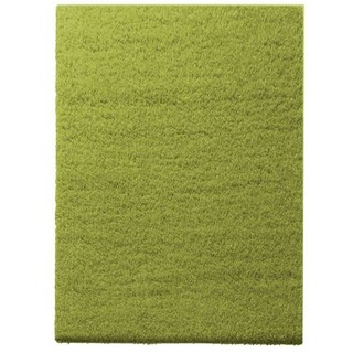 Karat Shaggy-Teppich auf Maß | Barcelona | Grün 140 | 100x100 cm