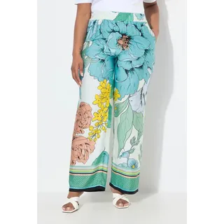 Ulla Popken Schlupfhose Blüten Orange 42/44