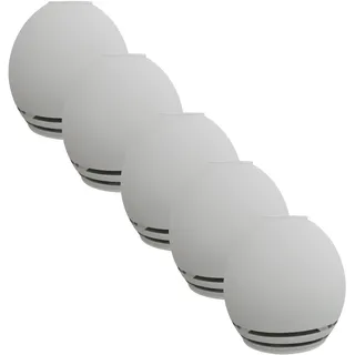 5 Stück Lampenschirm für Tischlampe Lampenglas Glas zu Serie Trio 6056 weiß/klar E14 Ersatzschirm Ersatzglas passend für Deckenleuchte Ersatzglas Lampenschirme Ersatz Lampenschirm klein E14 (5 Stück)
