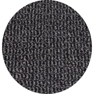 Mertex Fußmatte Schmutzfangmatte mit Kettelkante in vielen Größen, rund grau Ø 115 cm