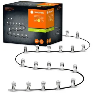 LEDVANCE Lichterkette Kunststoff 13,50 m 18 LED Dots warmweiß 3000K