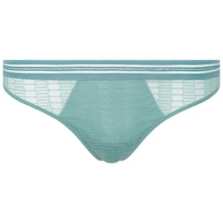 Passionata Damen String - ONLY MANHATTAN, Tanga, mit Tüll Türkis S