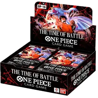 Bandai Namco Entertainment One Piece The Time of the Final Battle Booster OP-16 Display Englisch