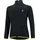 L schwarz-neon warme Softshell Radjacke für kalte und lange Touren im Herbst-Winter Schwarz L