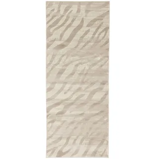Zebra Antik Teppich - Hellbeige 80x200