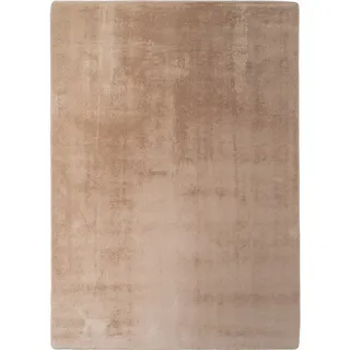 KADIMA DESIGN ISAR Kurzflorteppich 120 x 160 cm Beige