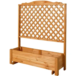 Promadino Rankkasten Romantica 120 x 38 cm Braun