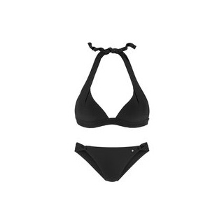 S.OLIVER Triangel-Bikini Damen schwarz Gr.34 Cup C