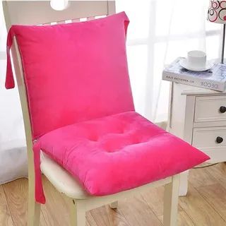 MSNCS Stuhlkissen Sitzkissen mit Rückenlehne Sitzkissen für Esszimmerstühle 40 x 80 cm Stuhlkissen mit Bändern rutschfeste Sitzpolster für Die Küche Sitzauflagen Outdoor und Indoor(H)