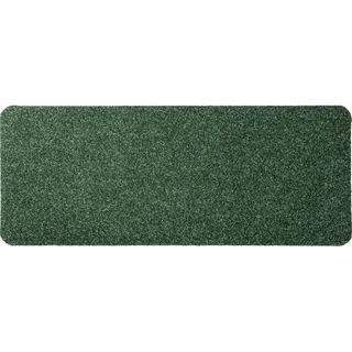 ANRO Schuhparkplatz Fußmatte rutschfest Fußabtreter Schmutzfangmatte Indoor Sauberlaufmatte schmal Abtropfmatte für Eingang Uni Grün 35 x 75 cm
