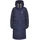Long Down Parka Daunenjacke Damen Navy XS