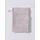 Waschhandschuh 16 x 22 cm silber