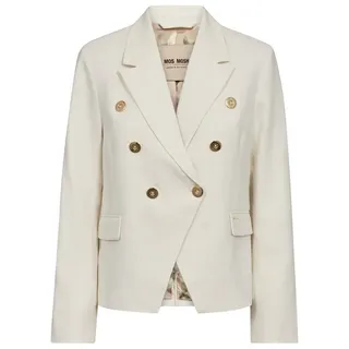 Mos Mosh Blusenblazer MMBelize Ramie Blazer 180 weiß