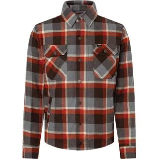 Rokker Memphis Rider Motorradjacke Grau/Rot L