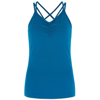 Asquith Yogatop Yoga Top conquer cami (Standard, 1-tlg) blau ohne - L