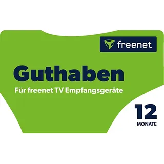 Media Broadcast freenet TV 12 Monate (Wert: 109 €)