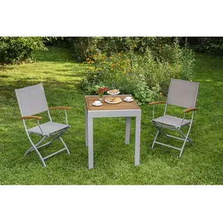 Merxx Naxos Set 3-tlg. Grau/Silber
