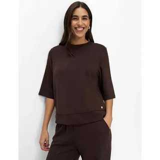 Brax Sweatshirt dunkelbraun 38