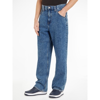 Weite Jeans TOMMY JEANS "AIDEN BAGGY JEAN CG4036" Gr. 32, Länge 32, blau (denim medium) Herren Jeans