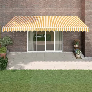 vidaXL Markise 5 x 3 m gelb