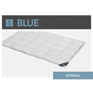SPESSARTTRAUM Daunendecke Blue normal 60% Daunen, 40% Federn 155x200 cm