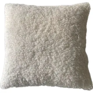 DAHEIM Kissen Teddy 45 x cm Polyester Weiß