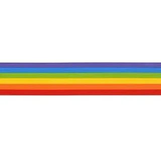Wachsstreifen/Verzierwachs im Set "Regenbogen" (30 Stück / 20 cm x 1 mm) TOP QUALITÄT