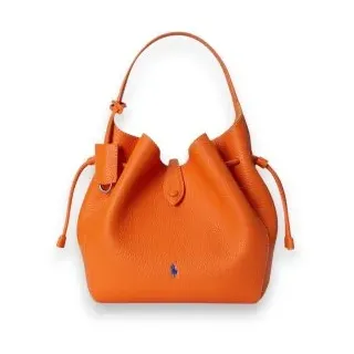 Polo Ralph Lauren für Damen. 428978571005 Polo Play Beuteltasche orange (OSFA), Lässig, Leder