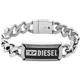Bracciale Uomo DIESEL DX1242040-D Acciaio Inossidabile Catena Nuovo con difetti