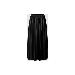 Rock mit Bundfalten Modell 'Vinitban', Black, XXL