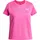 Tech Kurzarm-T-Shirt Pink/White L