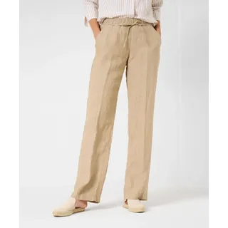 Culotte BRAX "Style FARINA" Gr. 42, Normalgrößen, beige (sand) Damen Hosen Culottes Hosenröcke
