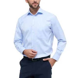 Eterna Langarmhemd Blau 45