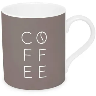 PPD Kaffeebecher, Cappuccino, Keramik, 350 ml, 8.5x9.5 cm, SGS-geprüft, Kaffee & Tee, Tassen, Kaffeebecher