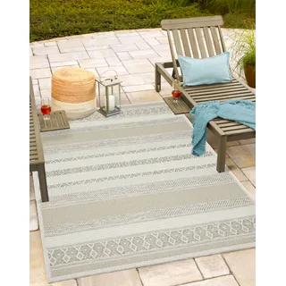 The CarPET Calgary Outdoor-Teppich 140 x 200 cm Beige