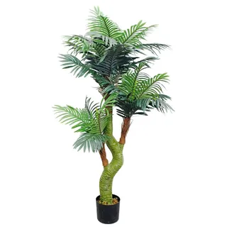 Decovego Künstliche Palme Cycuspalme Kunstpalme Kunstpflanze 165 cm Decovego