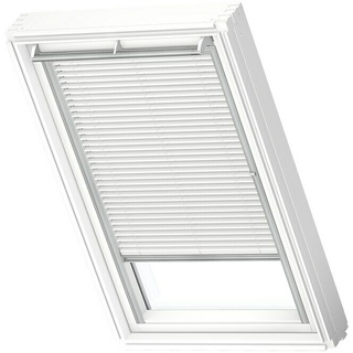 Velux Dachfenster-Jalousie PAL S08 7001S  (Farbe: Weiß - 7001S, Farbe Schiene: Aluminium, Manuell)