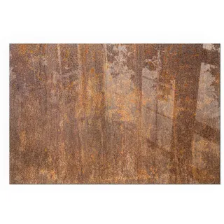 Tulup Bodenplatte Glas 120 x 80 x 0,4 cm Braun