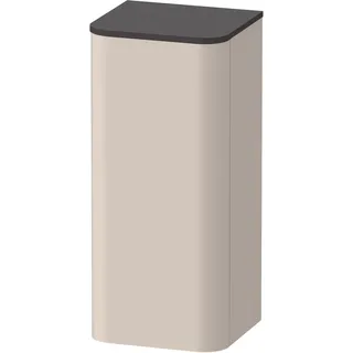 Duravit Happy D.2 Plus Halbhochschrank 40 x 88 x 36 cm Taupe Supermatt