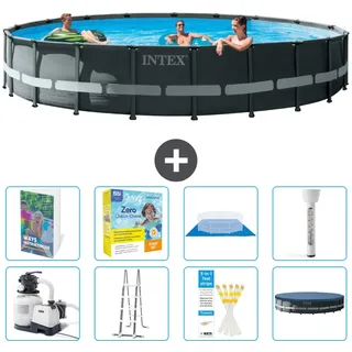 Ultra Xtr Pool Rund - 610x122 Cm - 9-teilig  S532