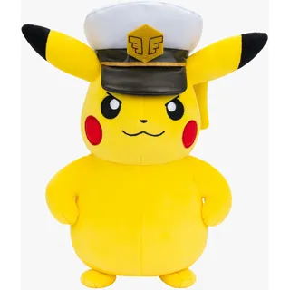 Jazwares Pokemon Captain Pikachu 20 cm Gelb