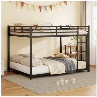 HAUSS SPOLE Etagenbett 160×200 mit Matratze Etagenbett Metallbett Kinderbett Hochbett