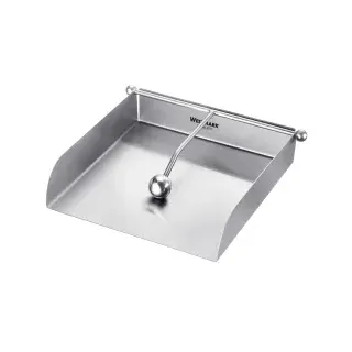 Westmark Serviettenhalter, Knickfreie Aufbewahrung, Mit Windschutz, Rostfreier Edelstahl, 69082260