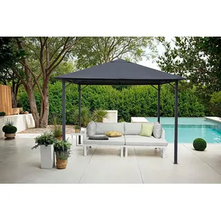 KONIFERA Pavillon Kreta, in BxT: 300x300 cm oder 400x300 cm grau 300 cm x 300 cm