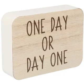Spruchreif | Spruchtafel | Deko-Tafel mit Spruch | Aufsteller aus Holz mit Spruch | Deko Aufsteller mit Schriftzug | Schild mit Gravur | Gravur Geschenk | Geschenk für Freunde | Motivierende Sprüche