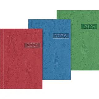 Brunnen Taschenkalender 712 7,2x10,2cm Pappe sortiert 2026